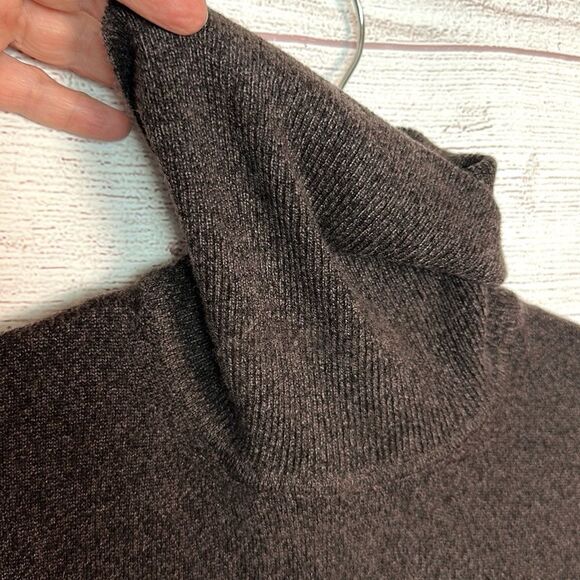 Richard Grand Cashmere Turtleneck Sweater Brown Men’s size L-XL - Picture 5 of 9